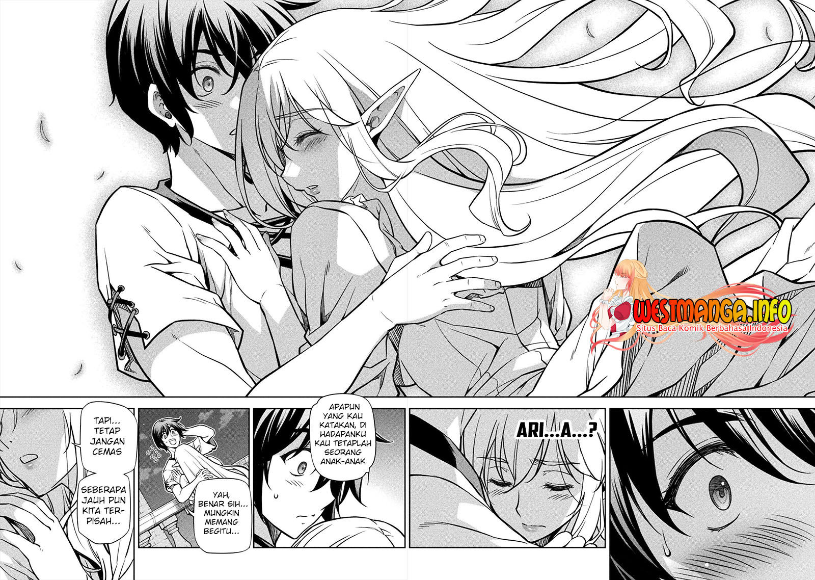 Drawing: Saikyou Mangaka wa Oekaki Skill de Isekai Musou Suru! Chapter 57 Bahasa Indonesia